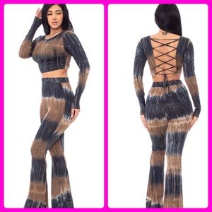 Two Piece flare legged sets